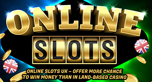 Online Slots UK - Offer More Chance To Win Money Than In Land-Based Casino